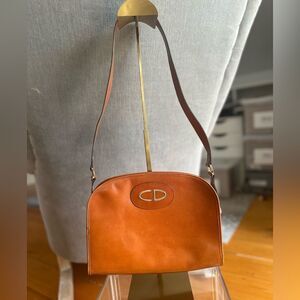 Vintage Authentic Christian Dior Shoulder Bag